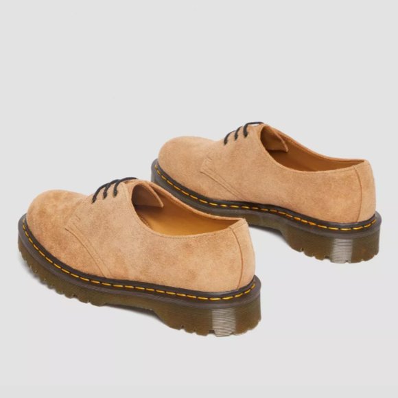 Made in ENGLAND DR. MARTENS 1461 BEX OXFORD IN Sandy Tan Tufted Suede MSRP$275 main image 15